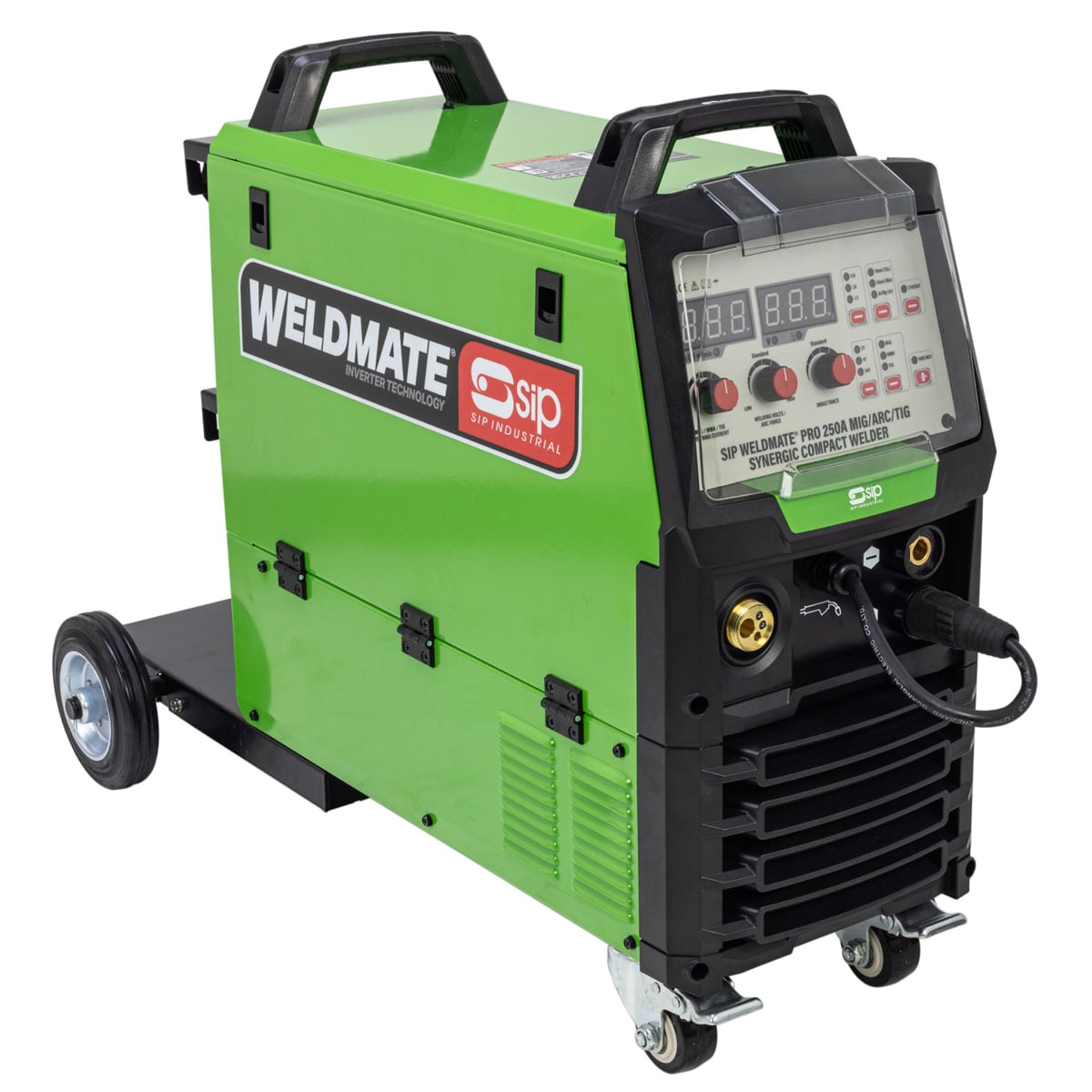 SIP WELDMATE® PRO 250A MIG/ARC/TIG Synergic Compact Inverter Welder